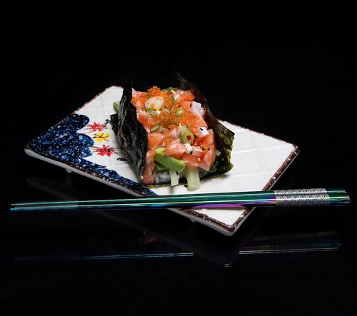 Temaki Open Temaki Salmon by Sushi & Salad