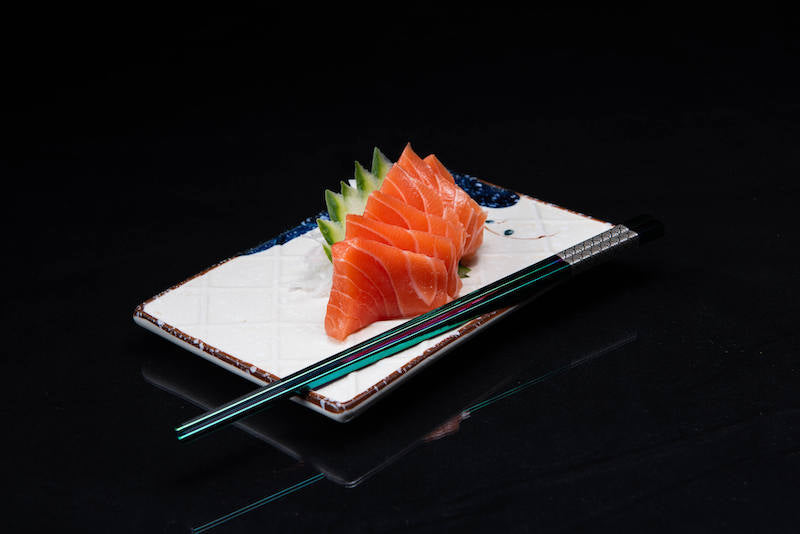 Sashimi Salmon by Sushi & Salad