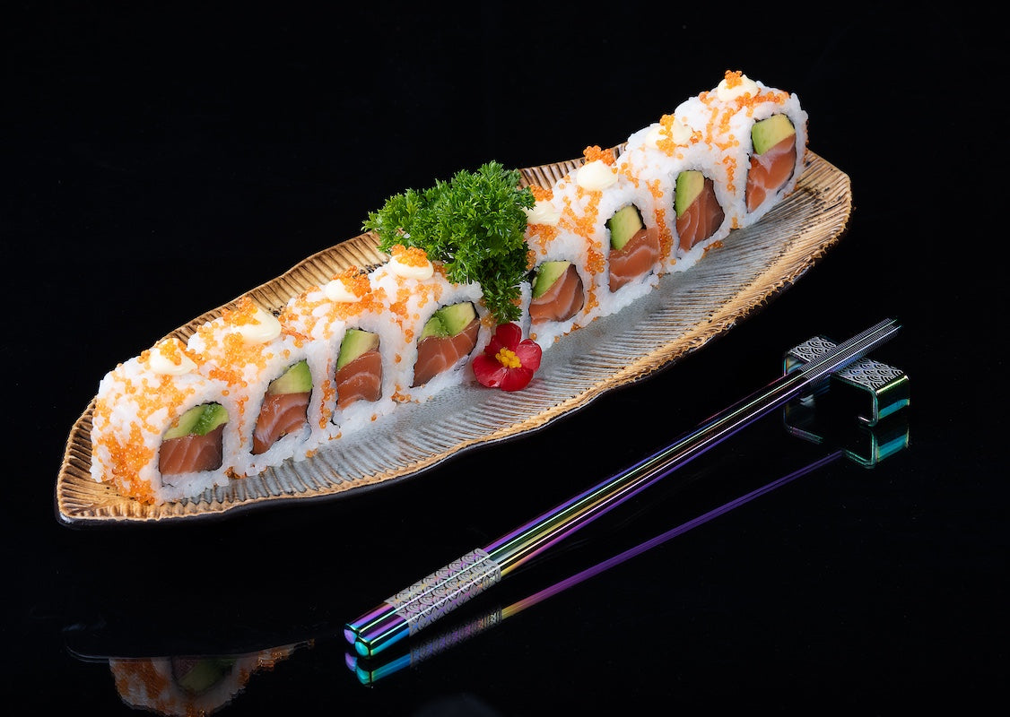 Uramaki Spicy Tuna Roll by Sushi & Salad